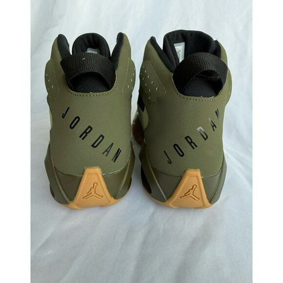 10 MEN\'S NIKE JORDAN LIFT OFF MILITARY GREEN AR4430-200 BASKETBALL SNEAKERS main image 4